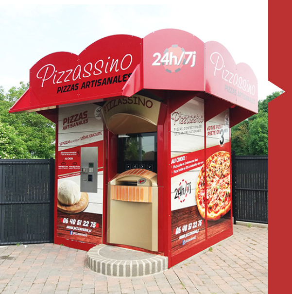 Distributeur de pizzas à Béhagnies - Pizzassino