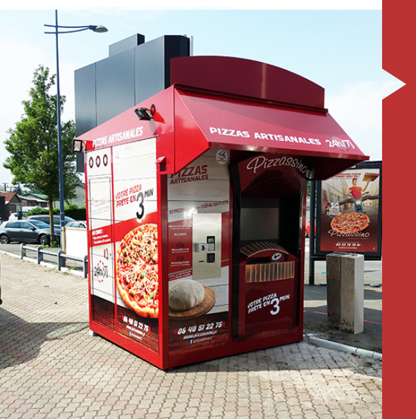 Distributeur de pizzas à Arras - Pizzassino