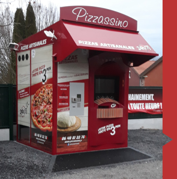 Distributeur de pizzas à Beugny - Pizzassino